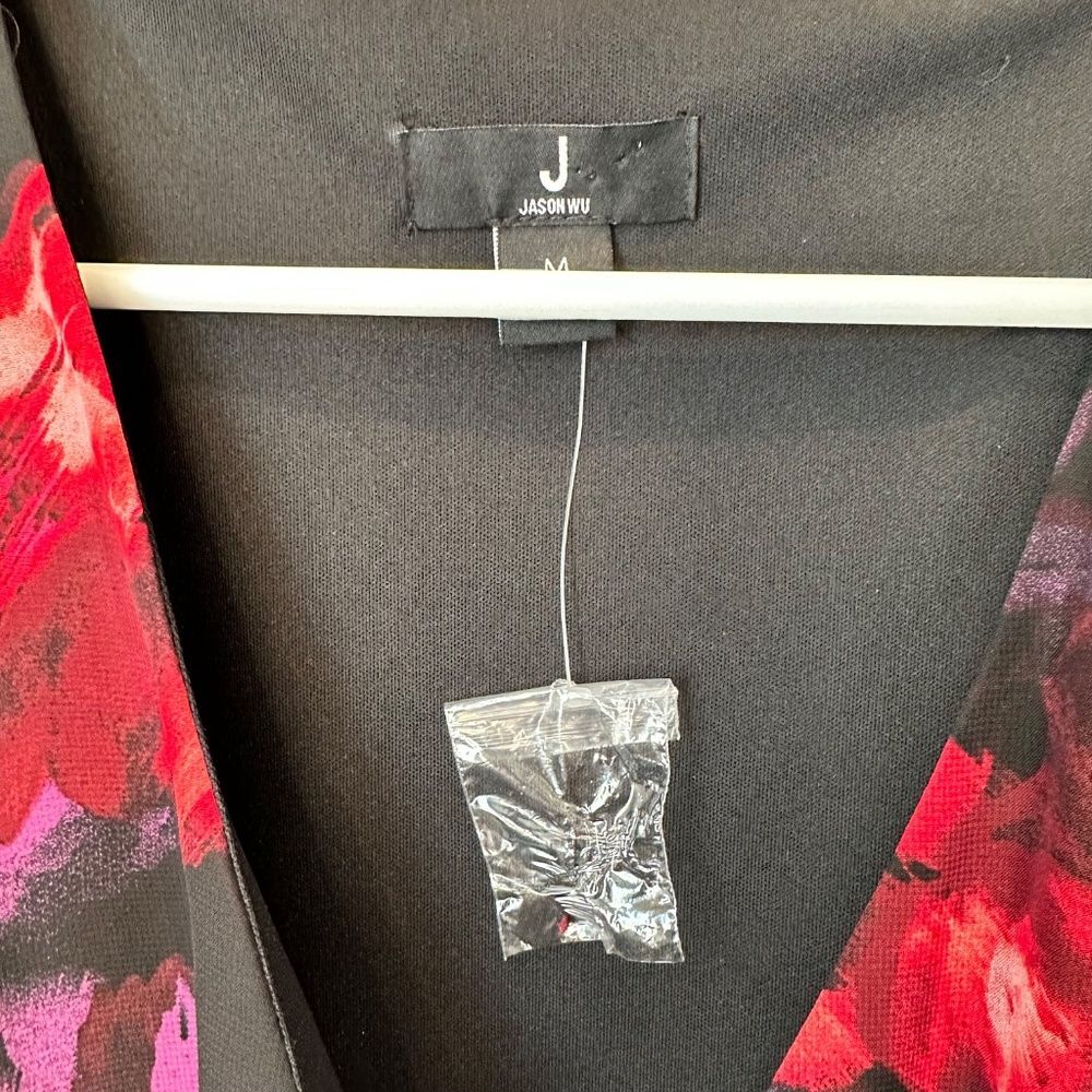 Jason Wu Wrap Midi Dress Size Medium - image 7